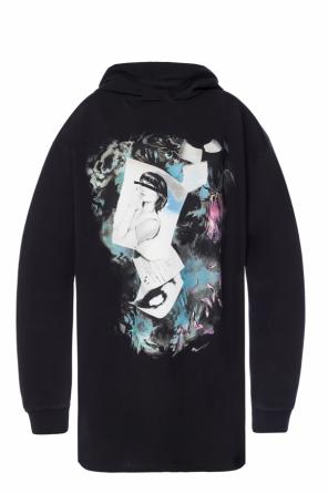 Sweatshirt dress with a printed pattern, zdjęcie 1 Sweatshirt dress with a printed pattern od MM6 Maison Margiela
